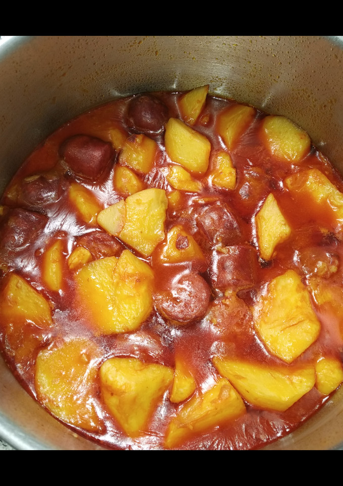 Una foto de Patatas a la riojana