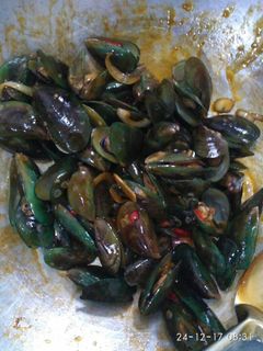 Foto resep Kerang ijo saos pedas manis