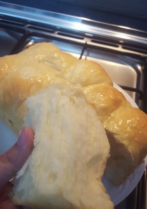 Foto resep Hokkaido milk bread (poolish)