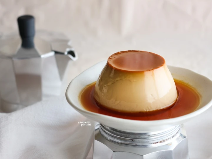 Easy Way Prepare Coffee Crème Caramel the Awesome  Can spoil the tongue