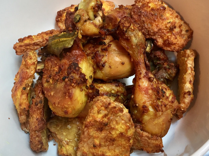 Resep Ayam Goreng Bumbu Ketumbar dengan Tempe Ketumbar, Bisa Manjain Lidah