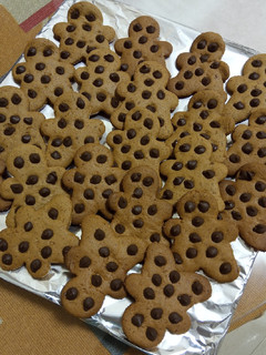 Foto principal de Galletitas de jengibre con pepitas de cacao