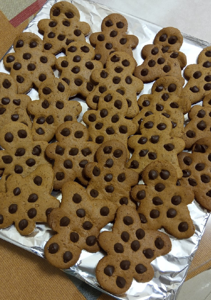 Foto principal de Galletitas de jengibre con pepitas de cacao