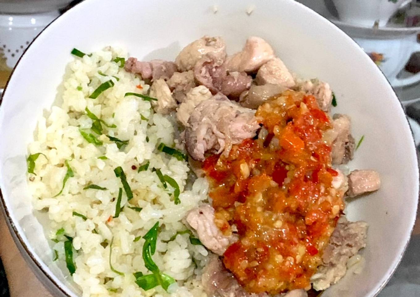 Taichan Nasi Daun Jeruk