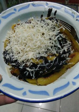 Foto resep Pisang coklat keju