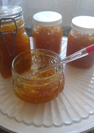 Una foto de Dulce de naranjas
