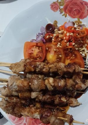 Foto resep Sate ayam homemade