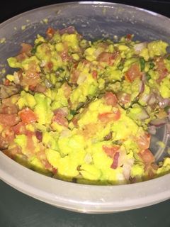 Una foto de Guacamole Casero