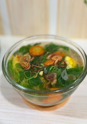 Foto resep Bening Bayam Jagung