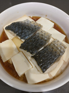 豆腐蒸魚(簡單料理) 的食譜成品照片