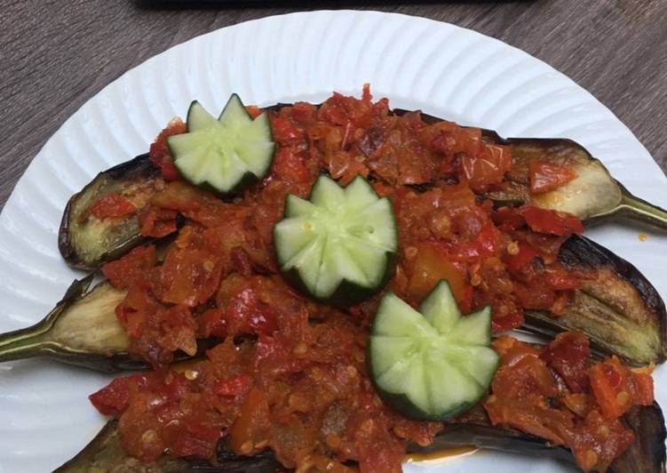 Sambal goreng terong ungu