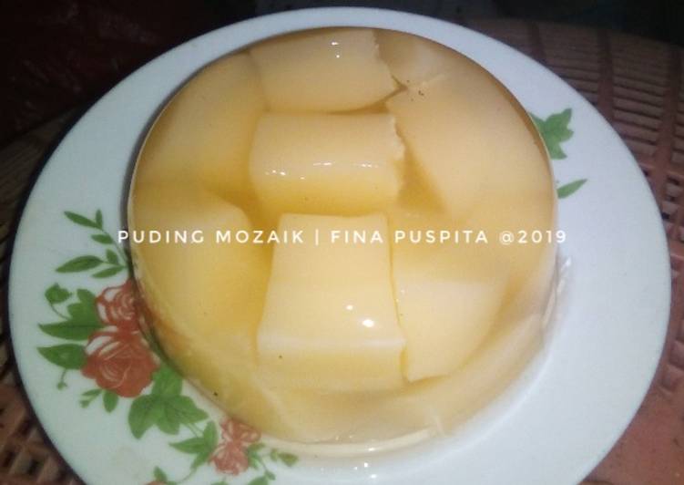 Resep Puding Mozaik Anti Gagal