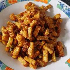 Tumis Tempe Daun Jeruk-レシピのメイン写真