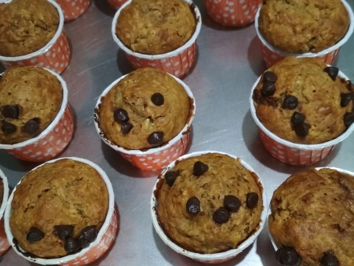 Cara Mudah Membuat Resep  Banana Muffin yang Lezat, Sempurna