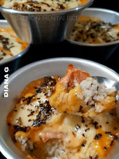 Foto resep Salmon Mentai Rice