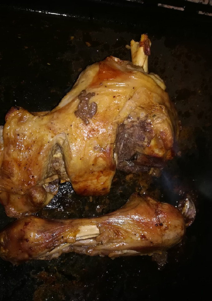 Una foto de Pierna de cordero al horno "apto para diabéticos"