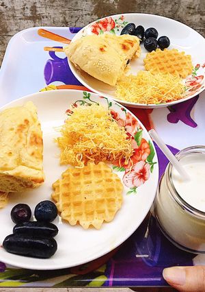 Hình của món Bánh mì bơ sữa.
