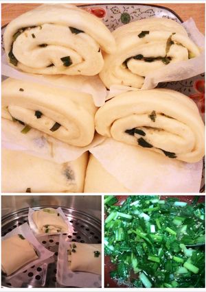 蔥花饅頭 的食譜成品照片