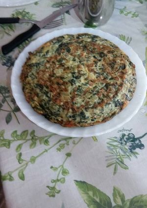 Una foto de Tortilla de Acelga