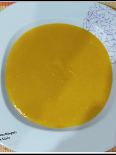 Una foto de Sopa crema de calabaza
