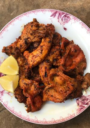 A picture of Tikka Chicken Giblets #authorsmarathon.
