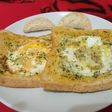 Roti panggang teflon telor keju