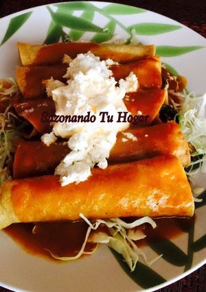 Una foto de Flautas de Nopales💖