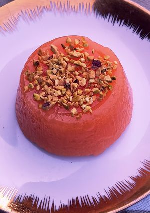 Foto di Dessert freddo(gelo) al melone