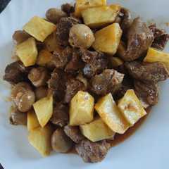 Una foto de Carne guisada ternera