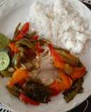 Filete de pescado empapelado