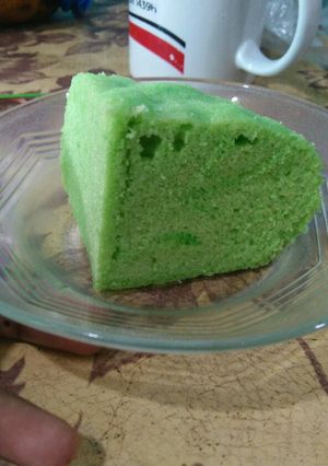 Foto resep Bolu kukus pandan