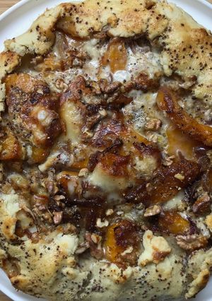 Une photo de Tarte Rustique Butternut Gorgonzola