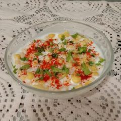 A picture of Boondi raita.