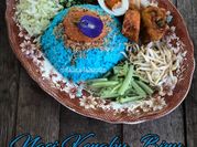 Gambar pewarna biru
