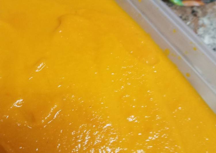 Recipe of Homemade Slow Cooker Carrot Ginger Soup