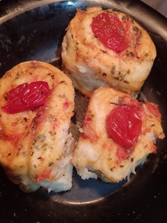 Una foto de Rolls de pizza VEGANOS (🌱)
