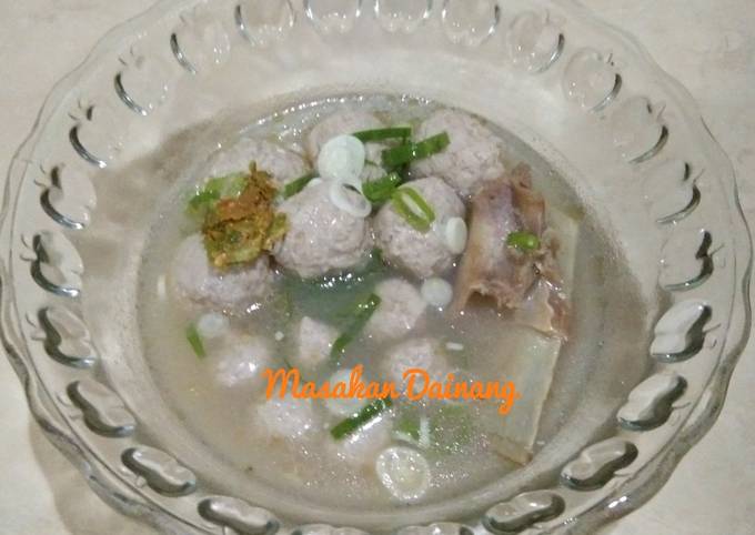 Bakso Sapi Pake Blender