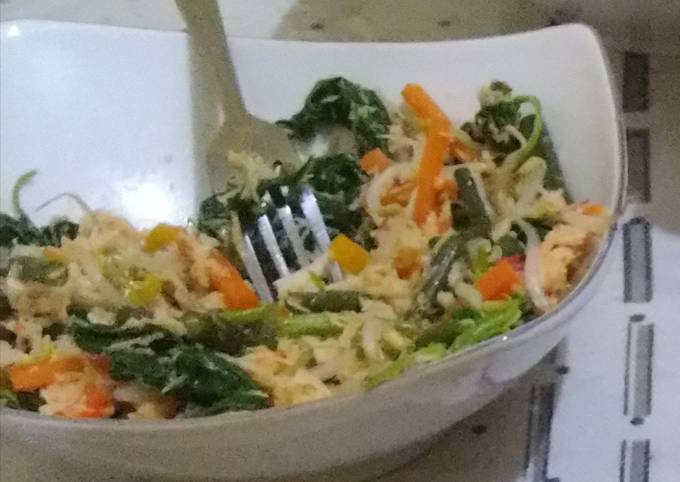 Resep: Gudangan/Urap Sayur Yang Mudah