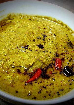 A picture of Dill Leaves Chutney.