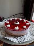 Bavarois aux framboises