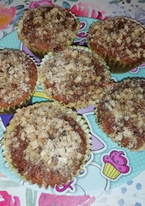 Diós muffin recept fotója