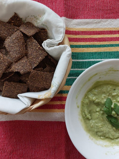 Una foto de Crackers de linaza (veganas, sin gluten, keto)
