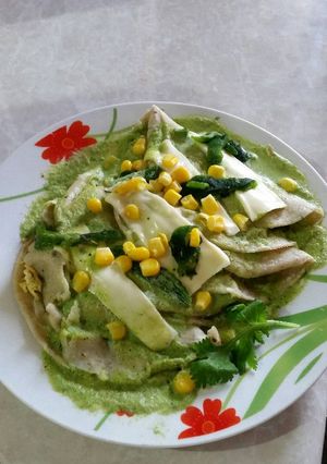 Una foto de Enchiladas Poblanas