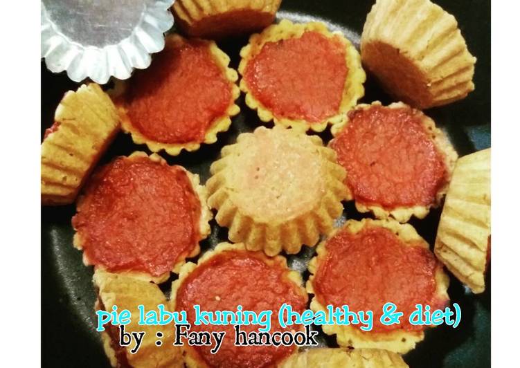 Pie labu kuning (healthy&diet