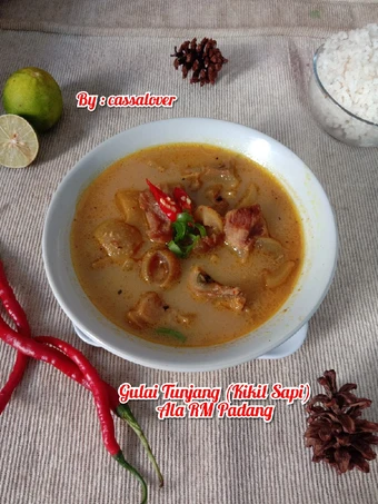 Cara Gampang Membuat Resep Gulai Tunjang (Kikil Sapi) ala RM Padang Anti Ribet, Bisa Manjain Lidah