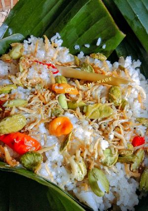 Foto resep Nasi liwet ikan teri