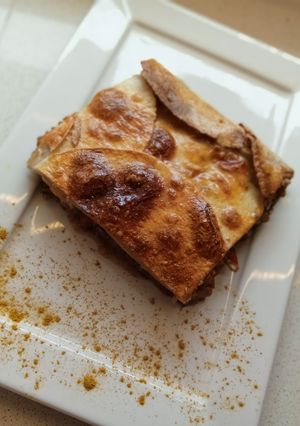 Una foto de Quesadilla de carne
