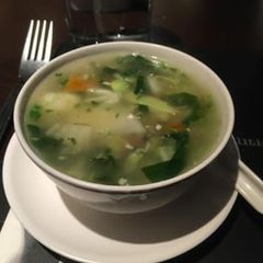 A picture of Lemon coriander soup.
