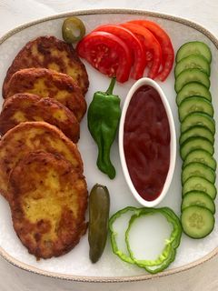 عکسی از دستور کوکو سیب زمینی 🥔