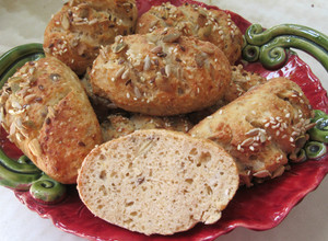 Bagett túróval, zabpehelyliszttel (Gluténmentes) recept fotója